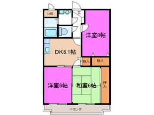 ＣＦハイツ　Ⅶの物件間取画像